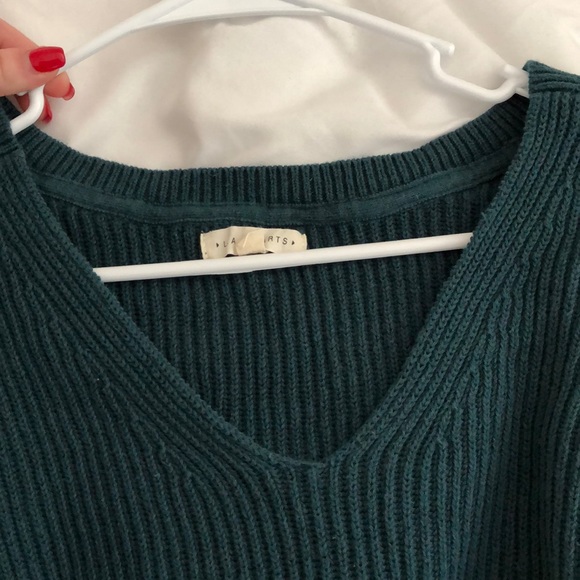 L.A. Hearts Emerald Green Sweater - Picture 3 of 5